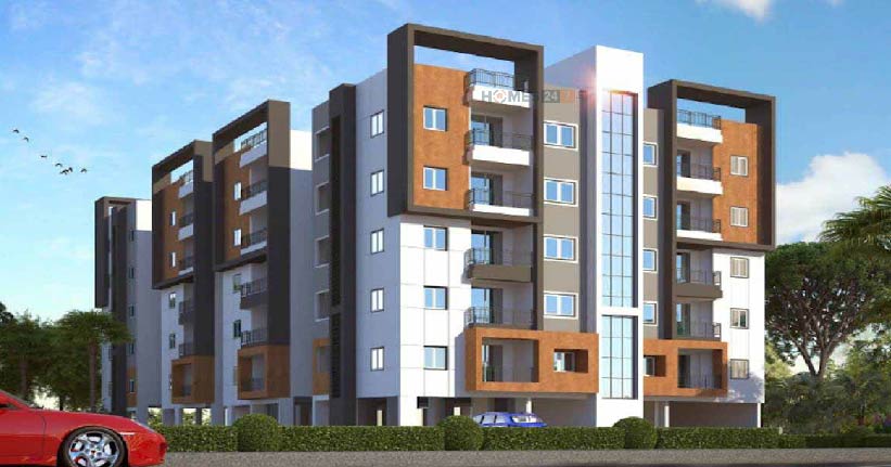 SR Harshith Reddy Residency Exterior View
